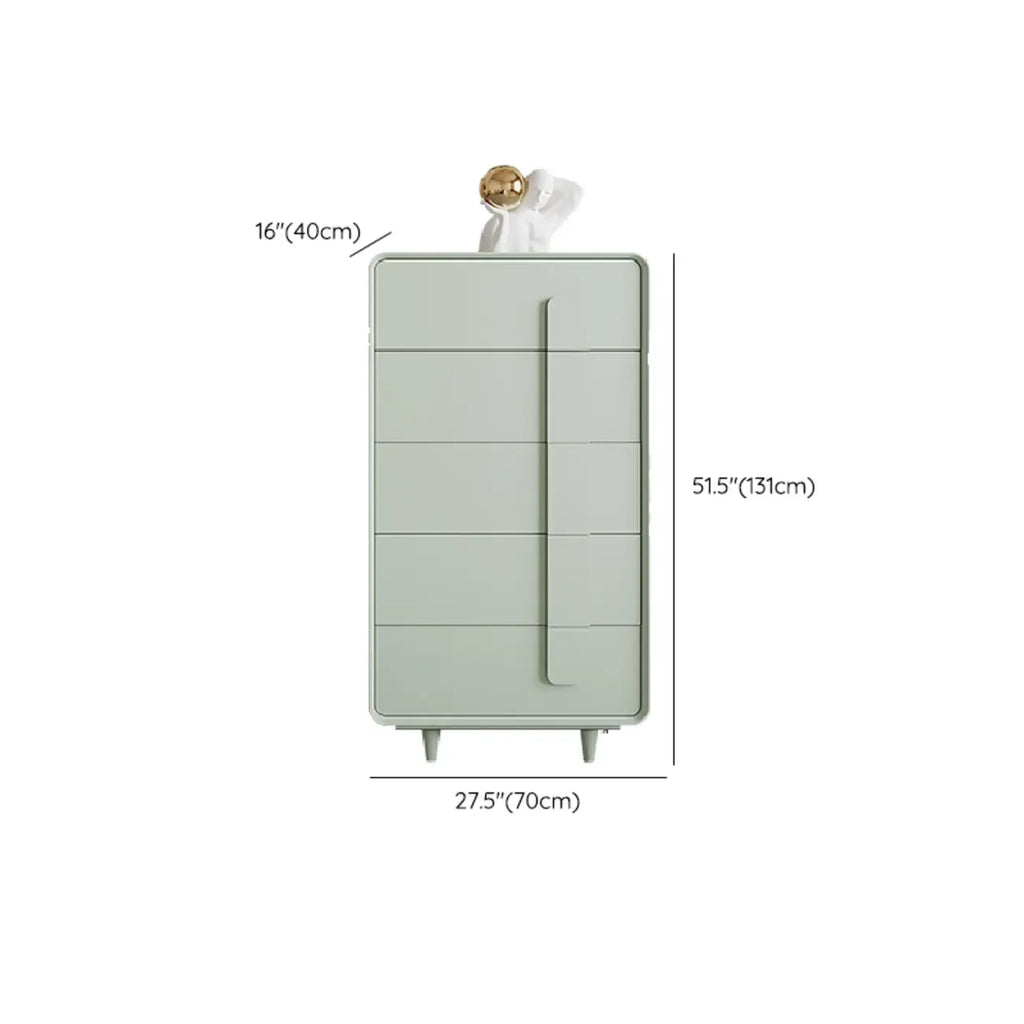 Armoire de rangement moderne verte de différentes tailles pour l'intérieur