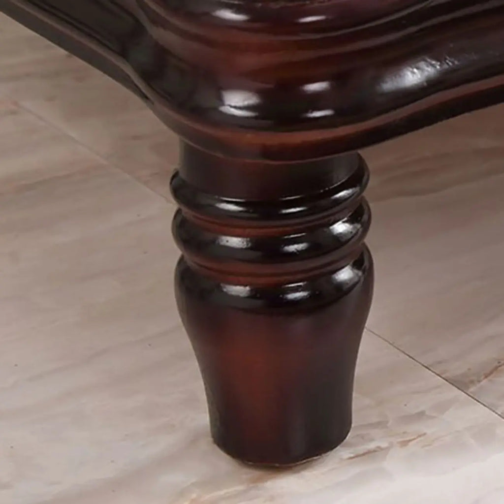Tavolino comodino in legno a 2 cassetti con spazio contenitore per soggiorno