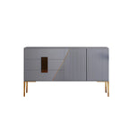 Buffet élégant et raffiné en bois avec tiroirs