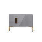 Buffet élégant et raffiné en bois avec tiroirs