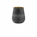 Table d'appoint ronde pliable blanche de style tambour avec rangement