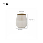 Table d'appoint ronde pliable blanche de style tambour avec rangement