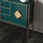 Buffet de luxe en bois avec 3 tiroirs et 2 placards
