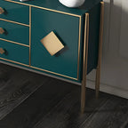 Buffet de luxe en bois avec 3 tiroirs et 2 placards