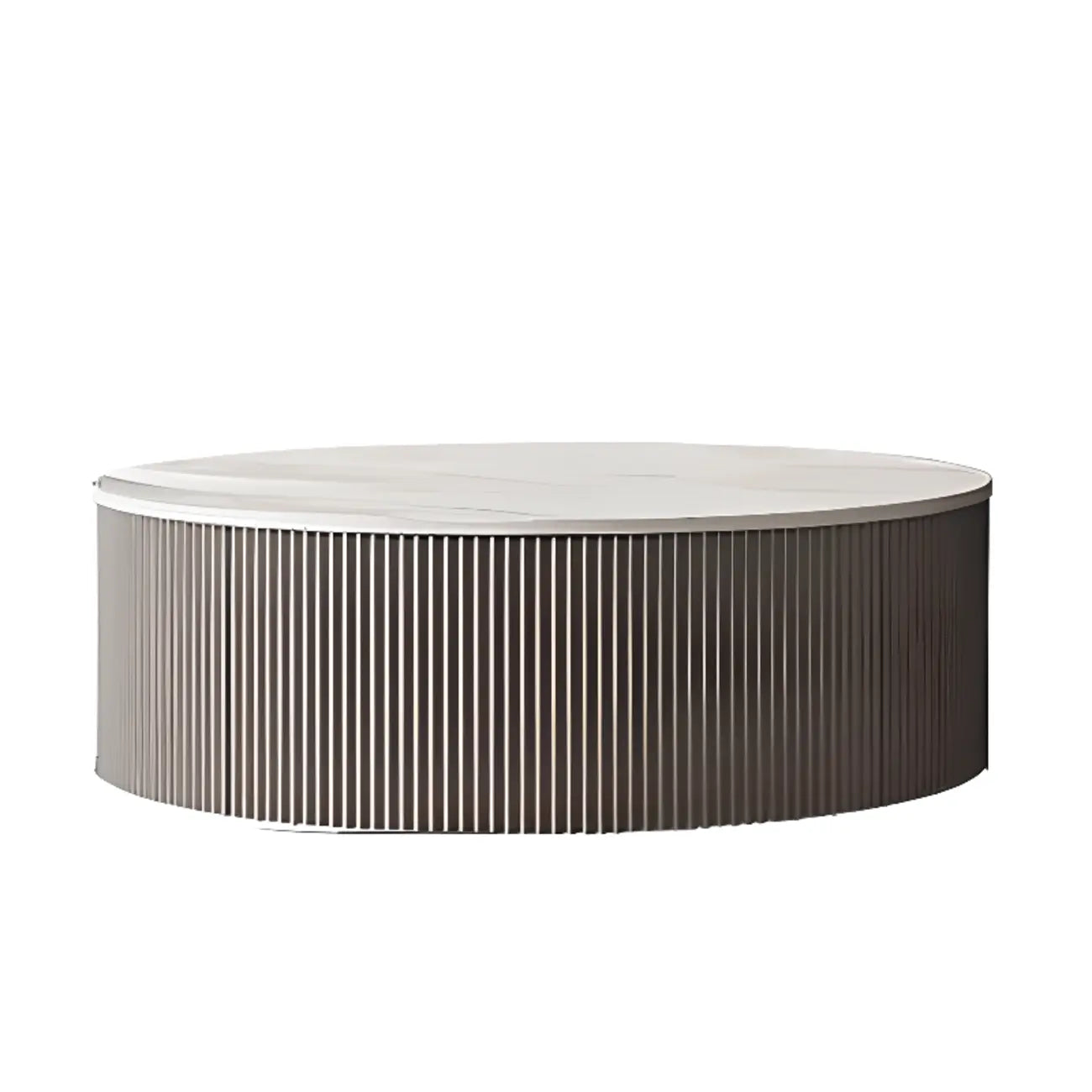 Table basse gigogne ronde en verre, moderne et élégante, disponible en 5 tailles