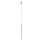 Suspension LED cylindrique en acrylique noir polyvalente de style nordique
