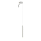 Suspension LED cylindrique en acrylique noir polyvalente de style nordique