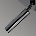 Suspension LED cylindrique en acrylique noir polyvalente de style nordique