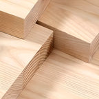 Console moderne en frêne avec piètement sculptural