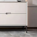 Buffet géométrique glamour en bois avec rangement