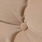 Fauteuil à bascule minimaliste en flanelle pour salon