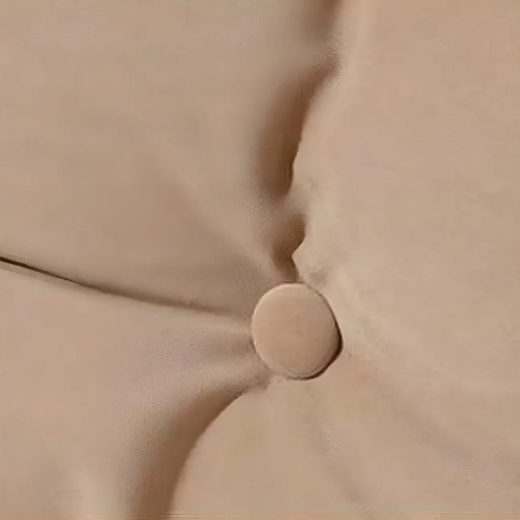 Fauteuil à bascule minimaliste en flanelle pour salon