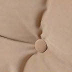 Fauteuil à bascule minimaliste en flanelle pour salon