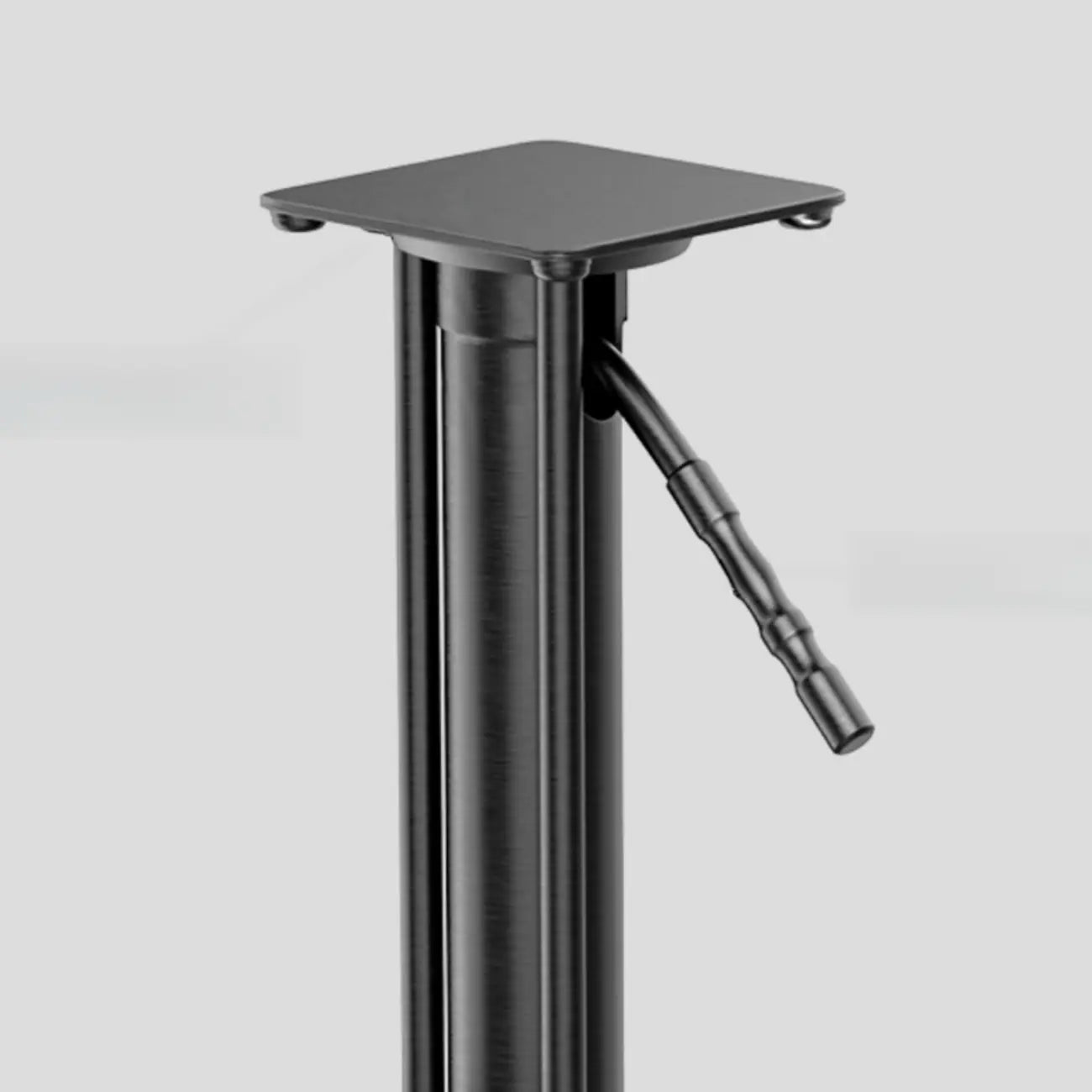 Tabourets de bar modernes réglables en cuir avec repose-pieds pour cuisine