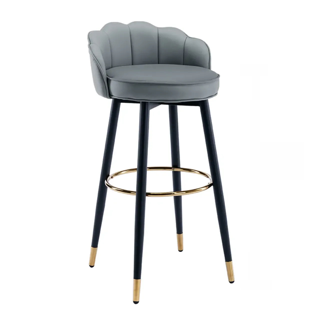 Sgabello da bar in pelle girevole a 360° altezza bancone