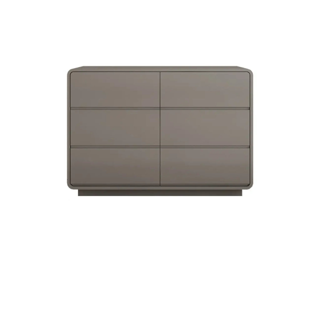 Commode double élégante en pin avec grand espace de rangement pour chambre à coucher