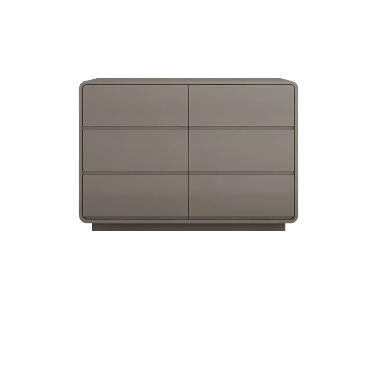 Commode double élégante en pin avec grand espace de rangement pour chambre à coucher