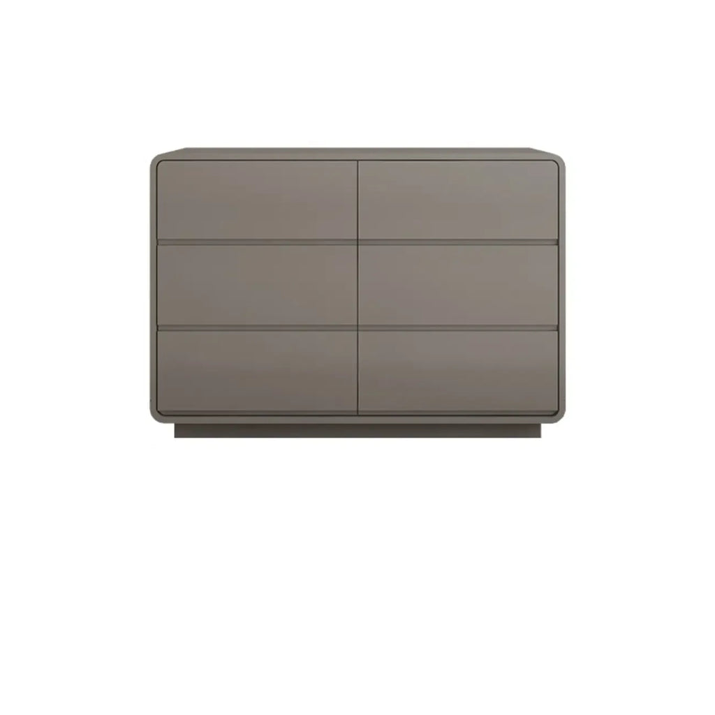 Commode double élégante en pin avec grand espace de rangement pour chambre à coucher