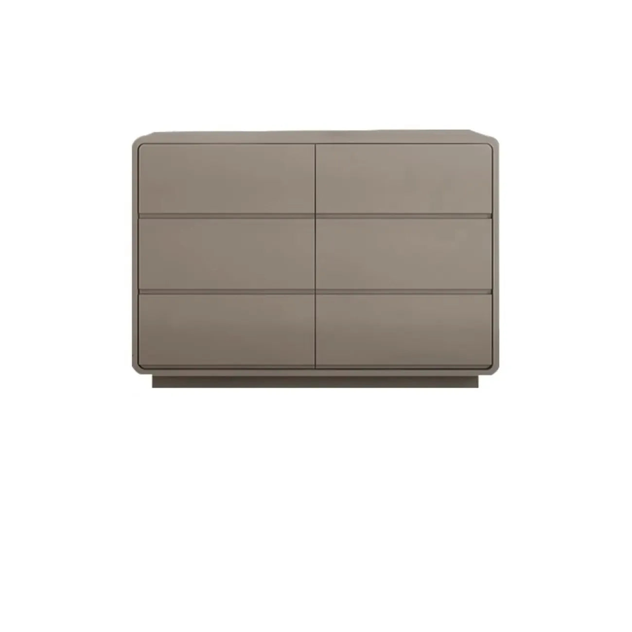 Commode double élégante en pin avec grand espace de rangement pour chambre à coucher