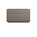 Commode double élégante en pin avec grand espace de rangement pour chambre à coucher