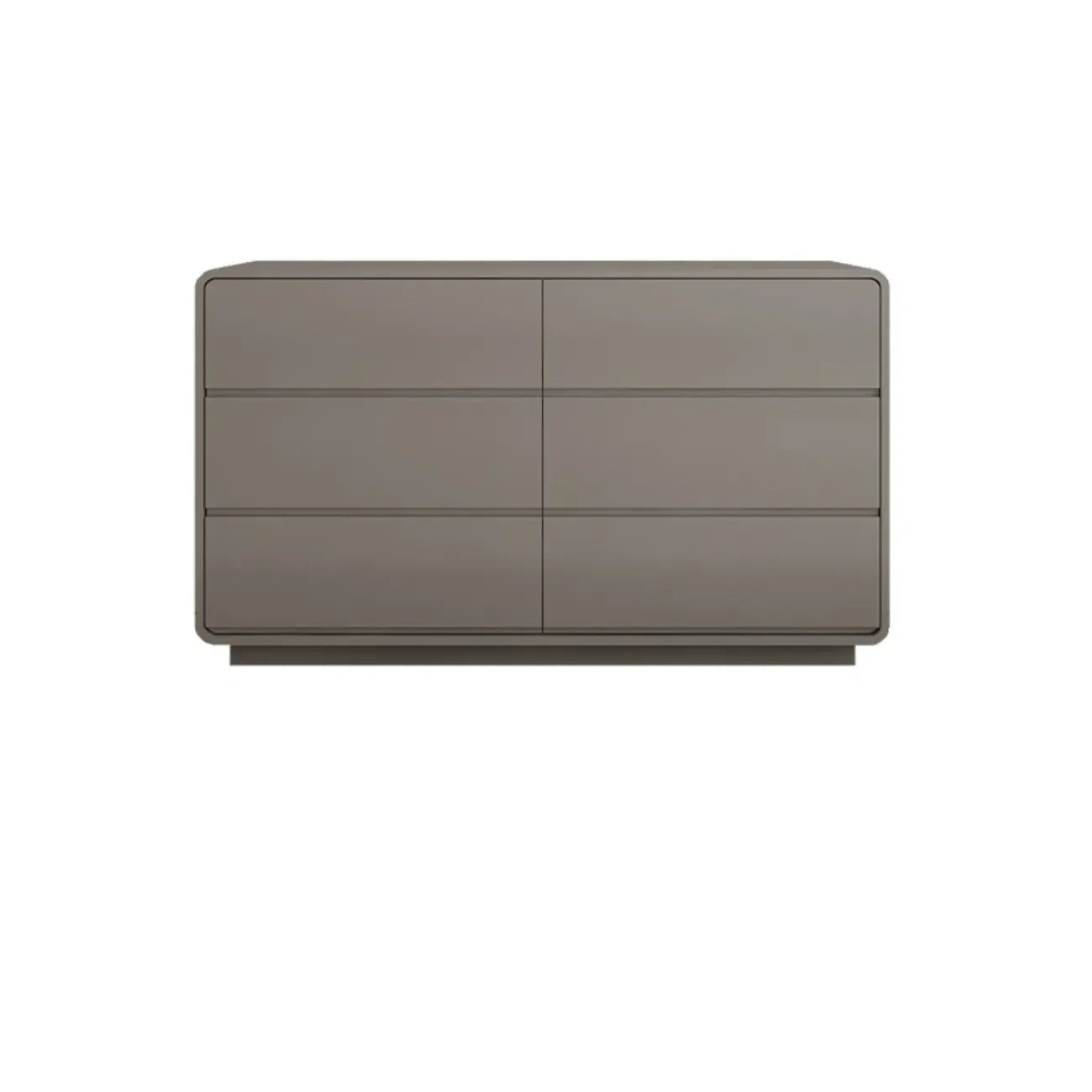 Commode double élégante en pin avec grand espace de rangement pour chambre à coucher