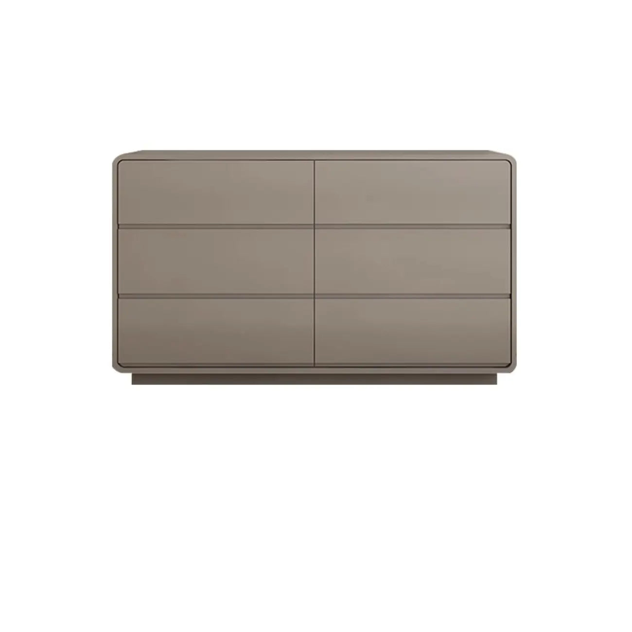 Commode double élégante en pin avec grand espace de rangement pour chambre à coucher