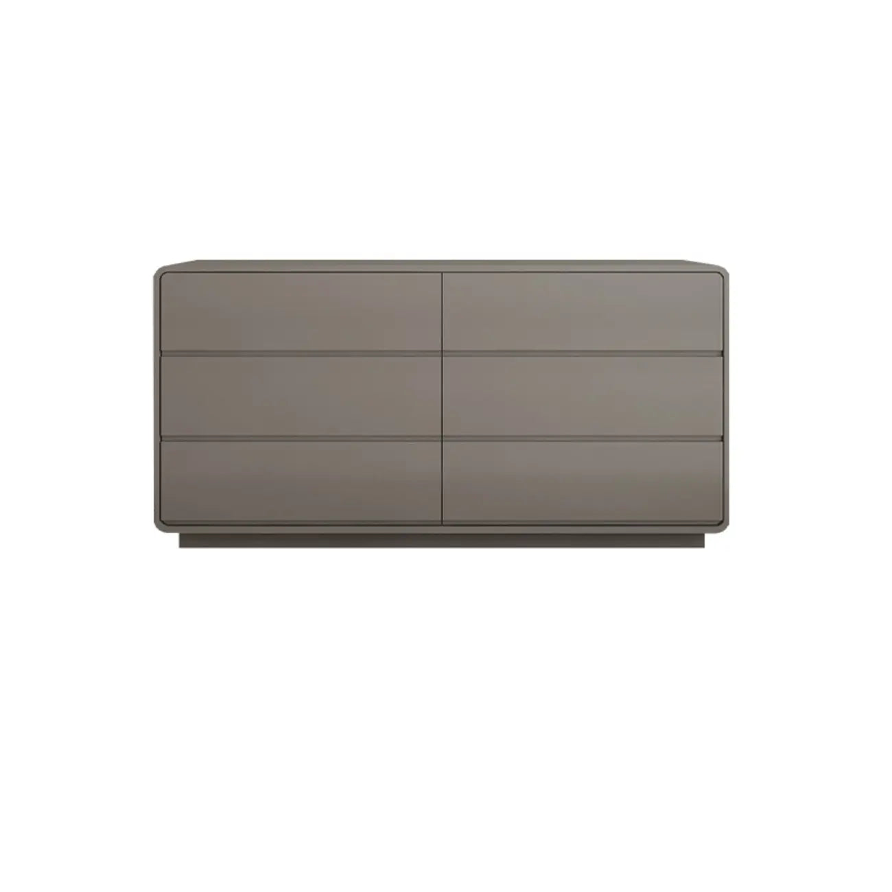 Commode double élégante en pin avec grand espace de rangement pour chambre à coucher