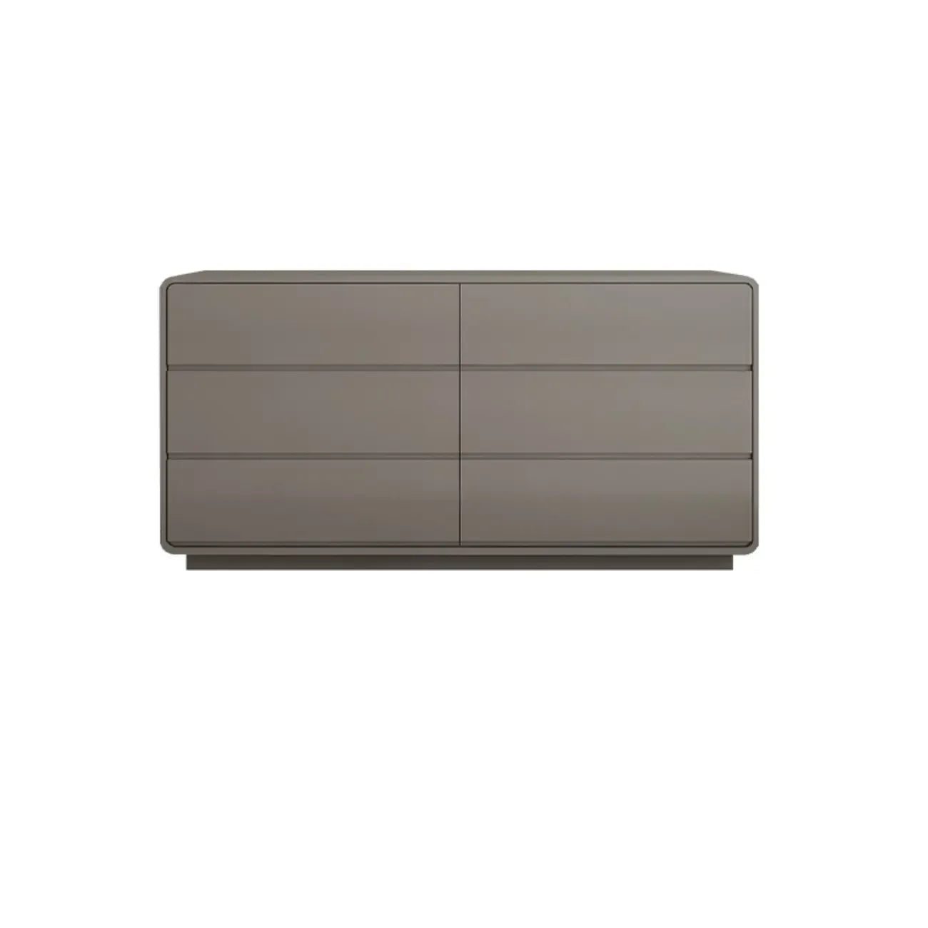 Commode double élégante en pin avec grand espace de rangement pour chambre à coucher