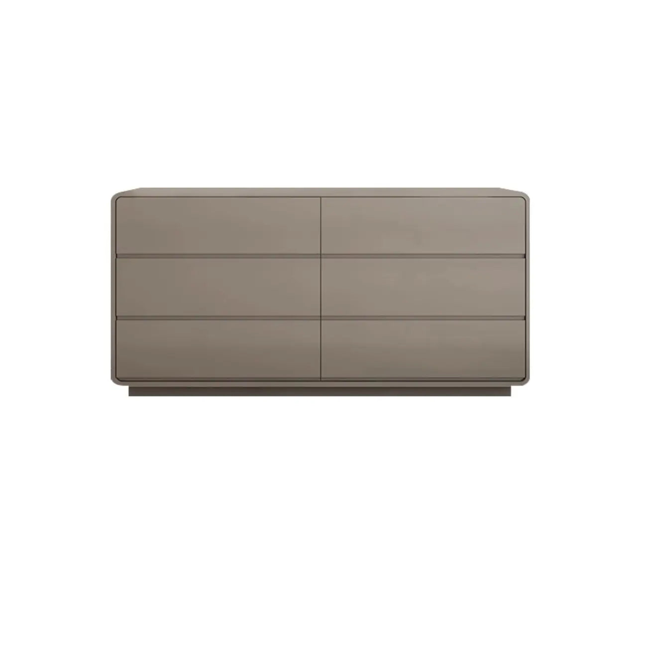 Commode double élégante en pin avec grand espace de rangement pour chambre à coucher