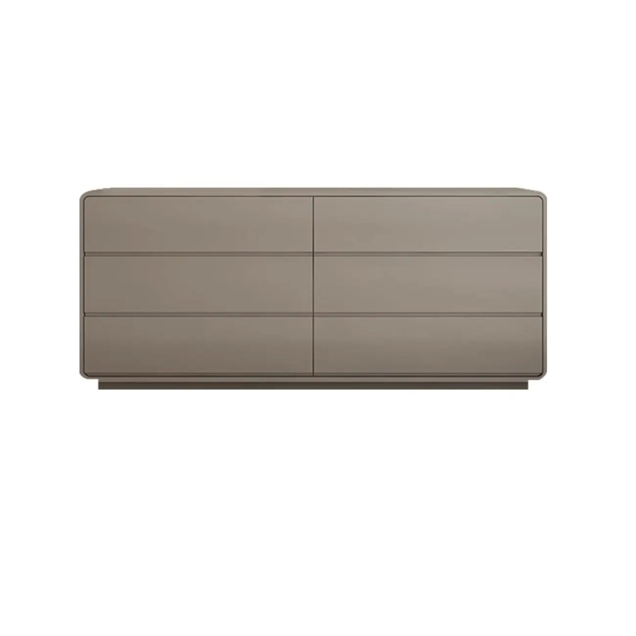 Commode double élégante en pin avec grand espace de rangement pour chambre à coucher