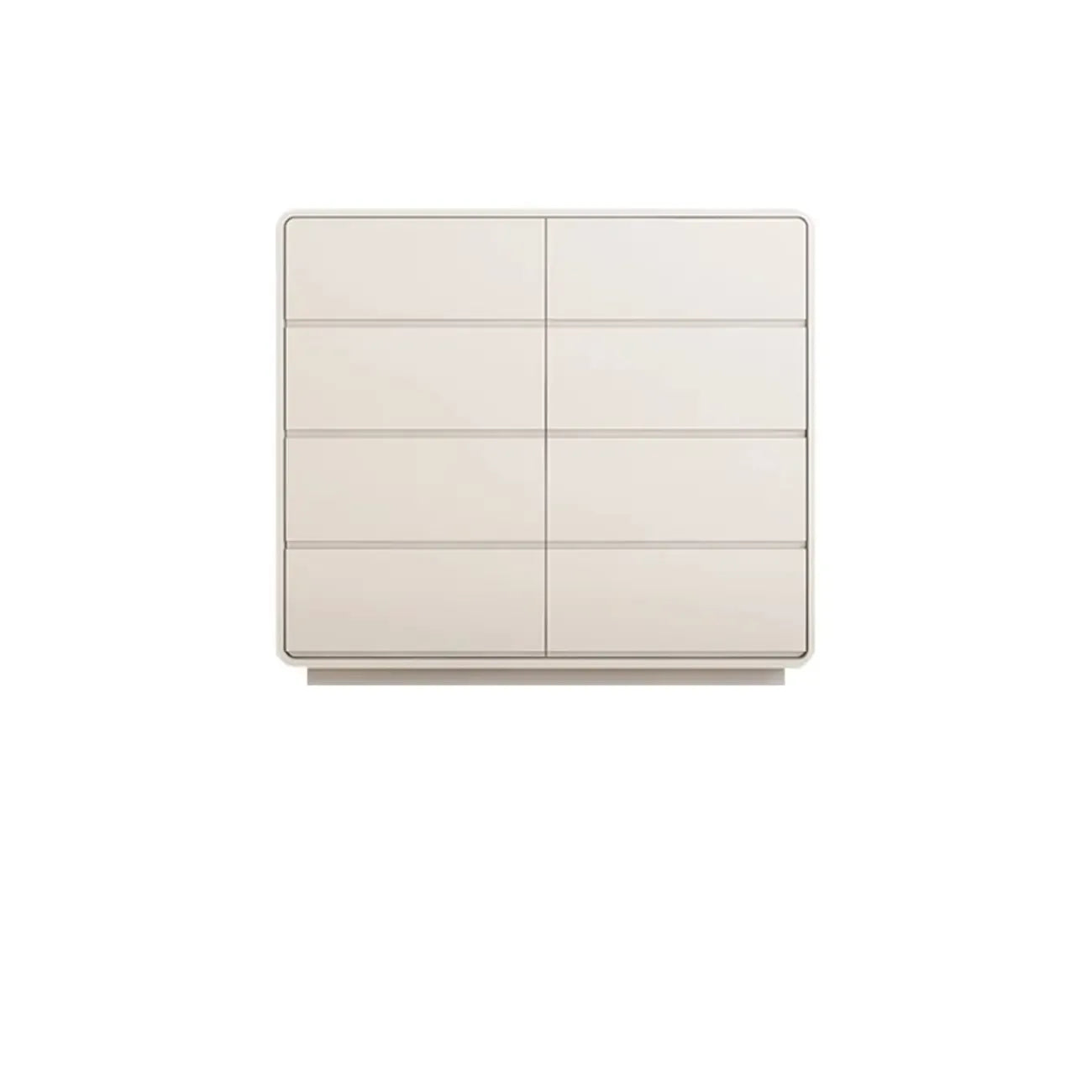 Commode double élégante en pin avec grand espace de rangement pour chambre à coucher