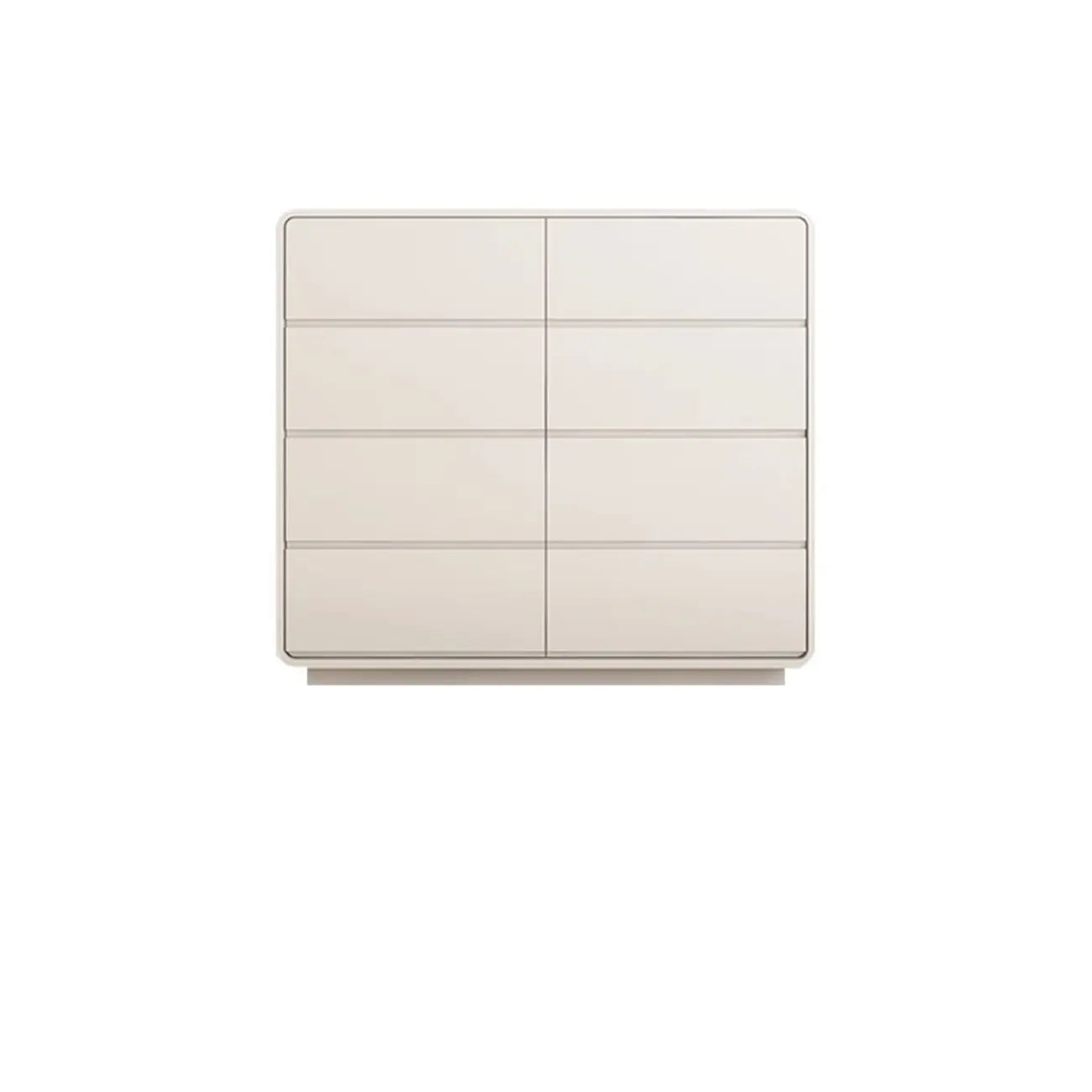 Commode double élégante en pin avec grand espace de rangement pour chambre à coucher
