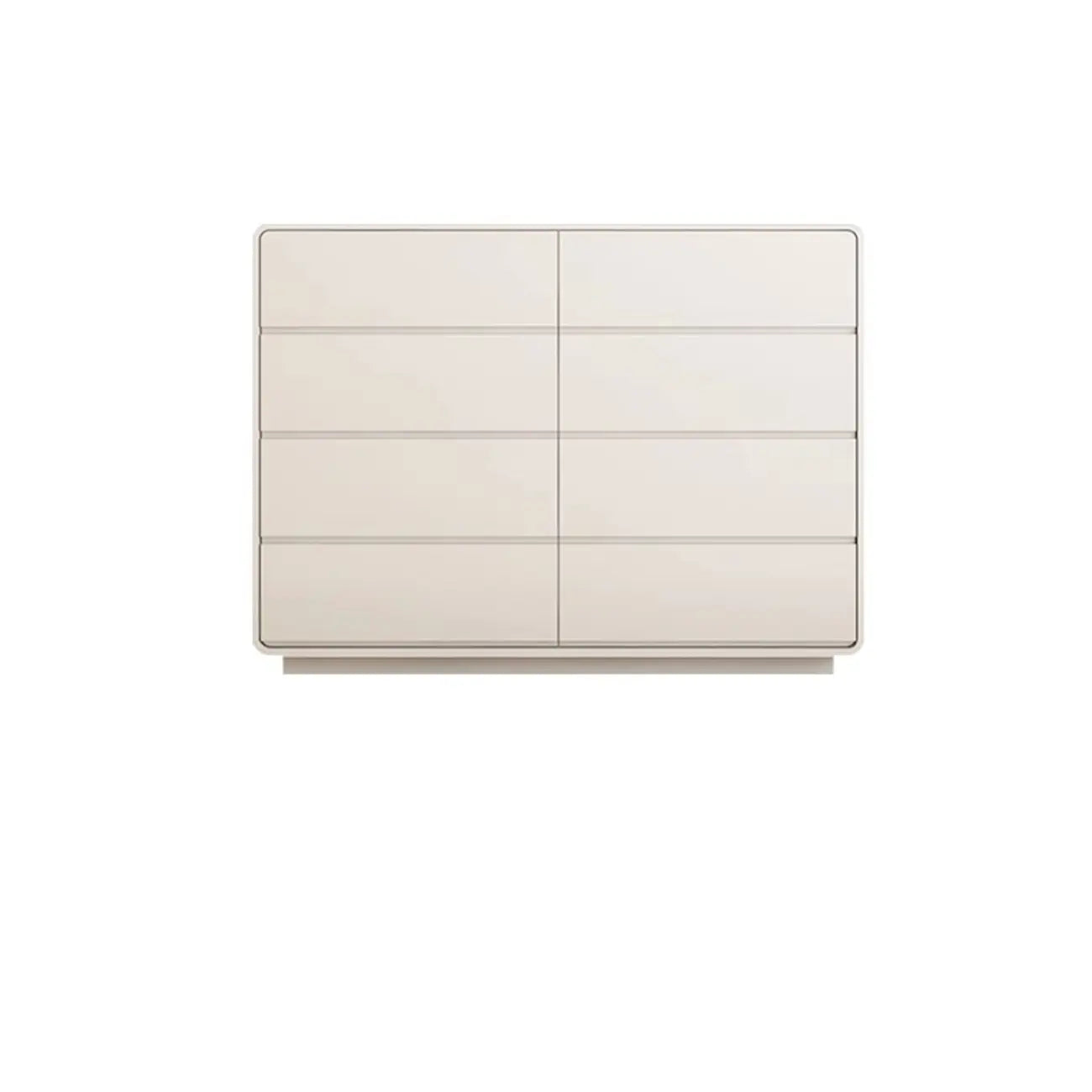 Commode double élégante en pin avec grand espace de rangement pour chambre à coucher