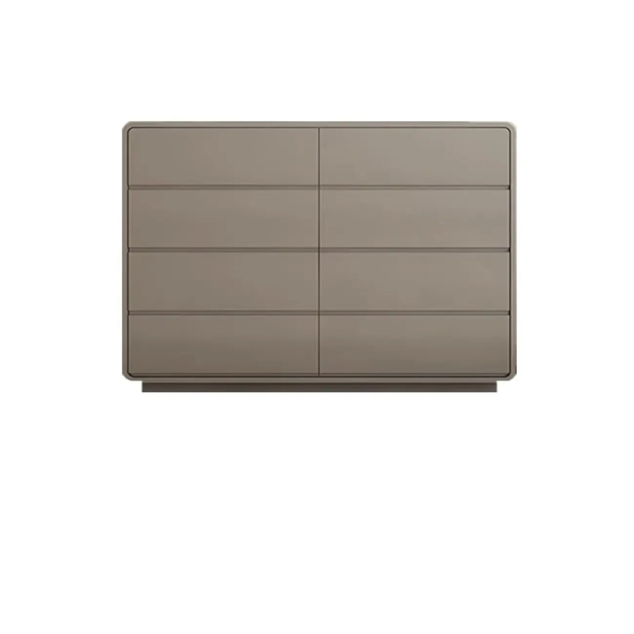 Commode double élégante en pin avec grand espace de rangement pour chambre à coucher