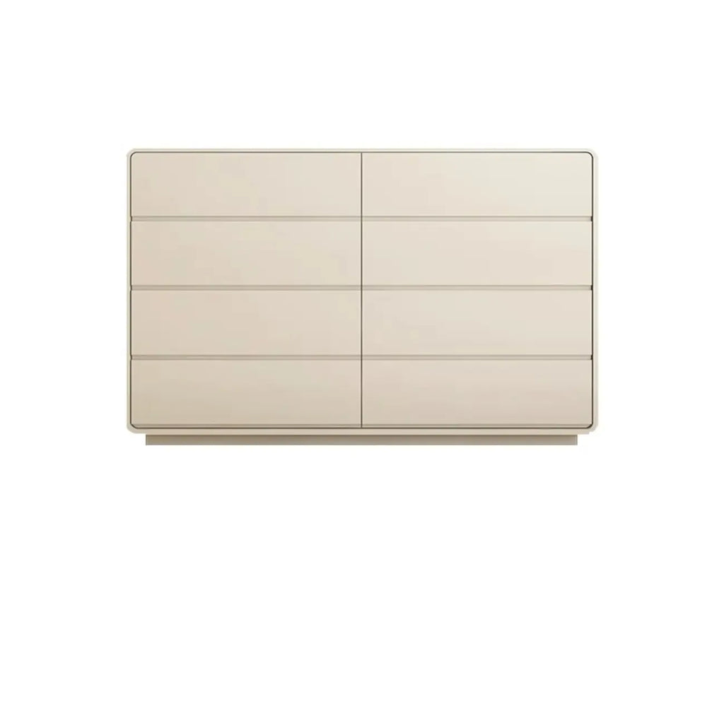 Commode double élégante en pin avec grand espace de rangement pour chambre à coucher