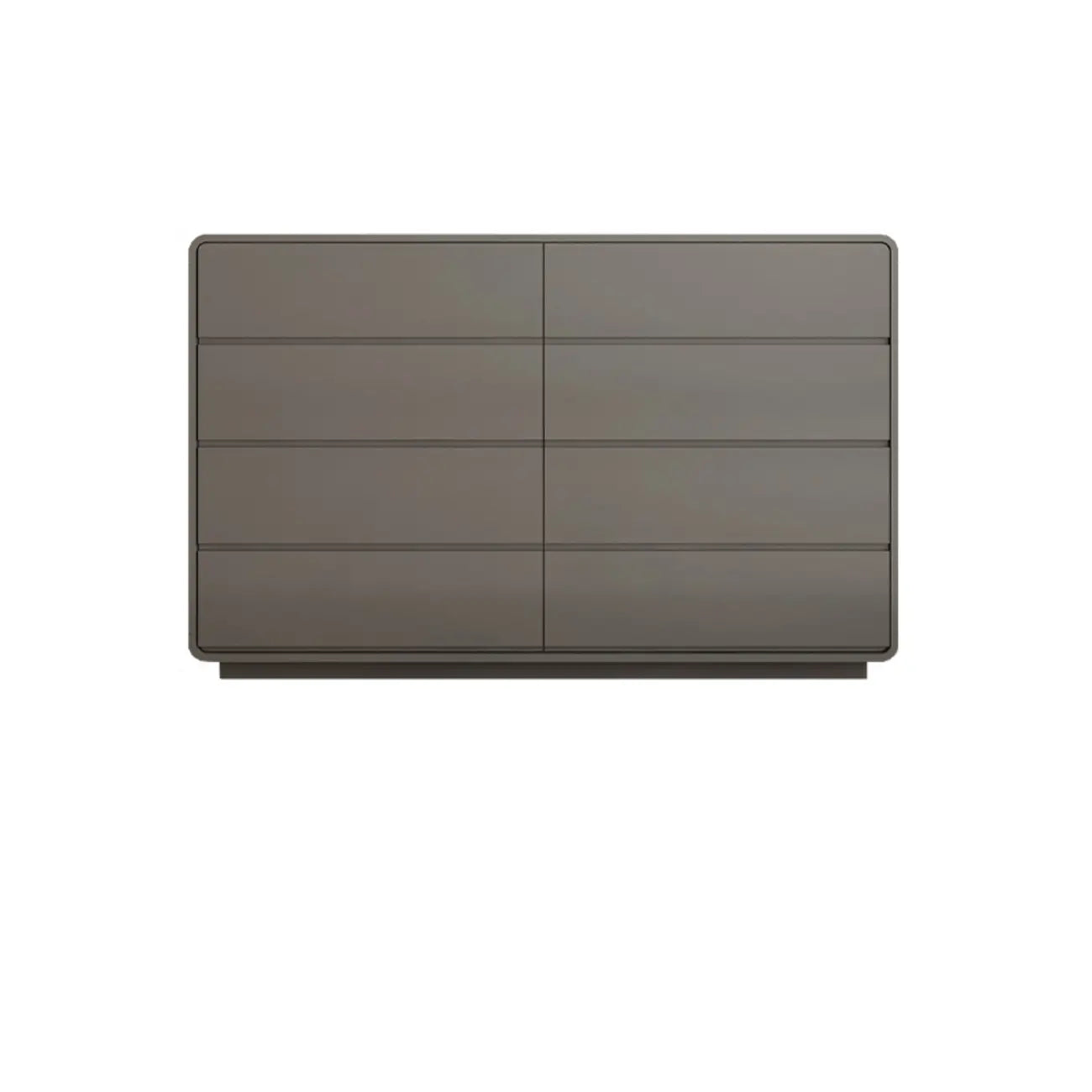 Commode double élégante en pin avec grand espace de rangement pour chambre à coucher