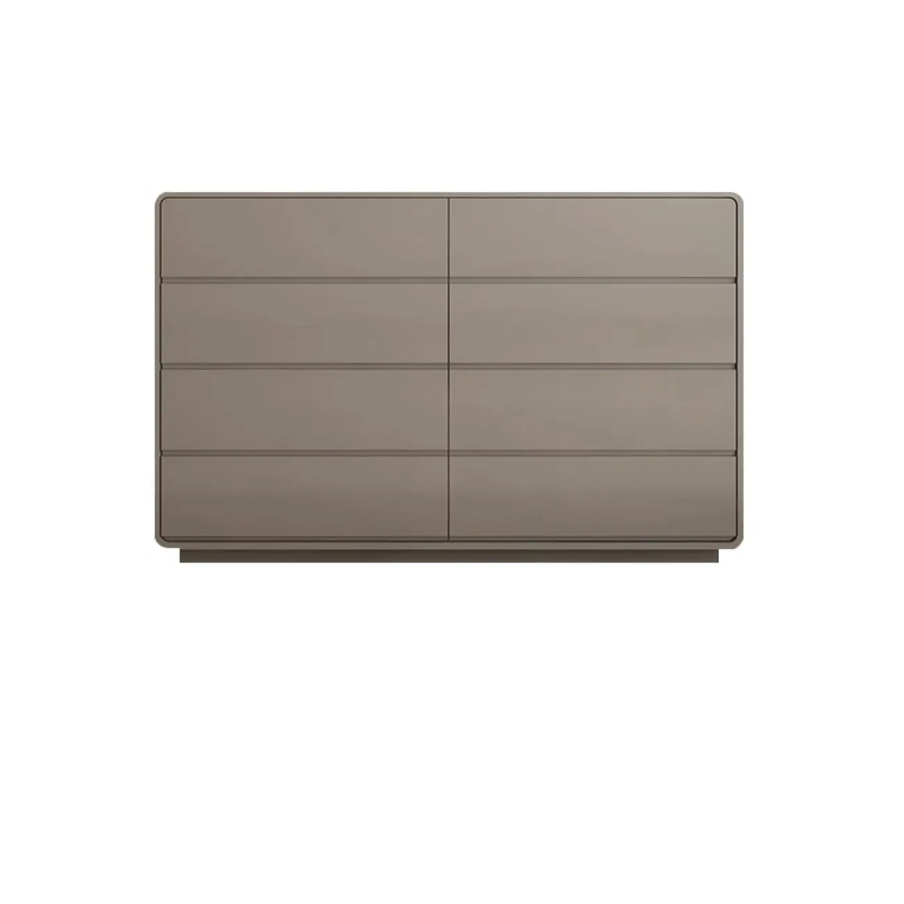 Commode double élégante en pin avec grand espace de rangement pour chambre à coucher