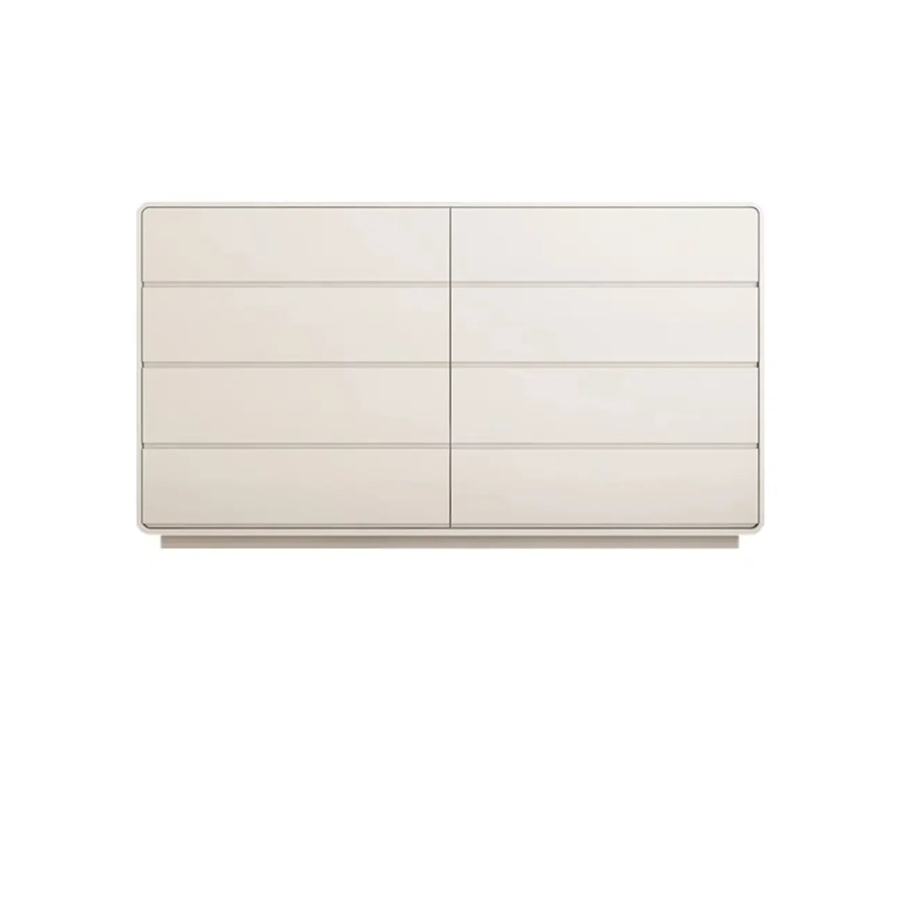 Commode double élégante en pin avec grand espace de rangement pour chambre à coucher