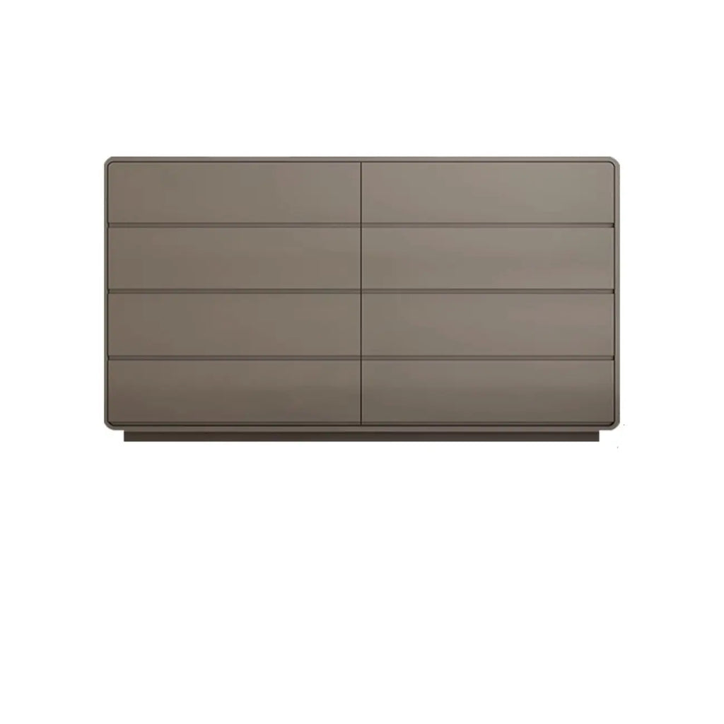 Commode double élégante en pin avec grand espace de rangement pour chambre à coucher