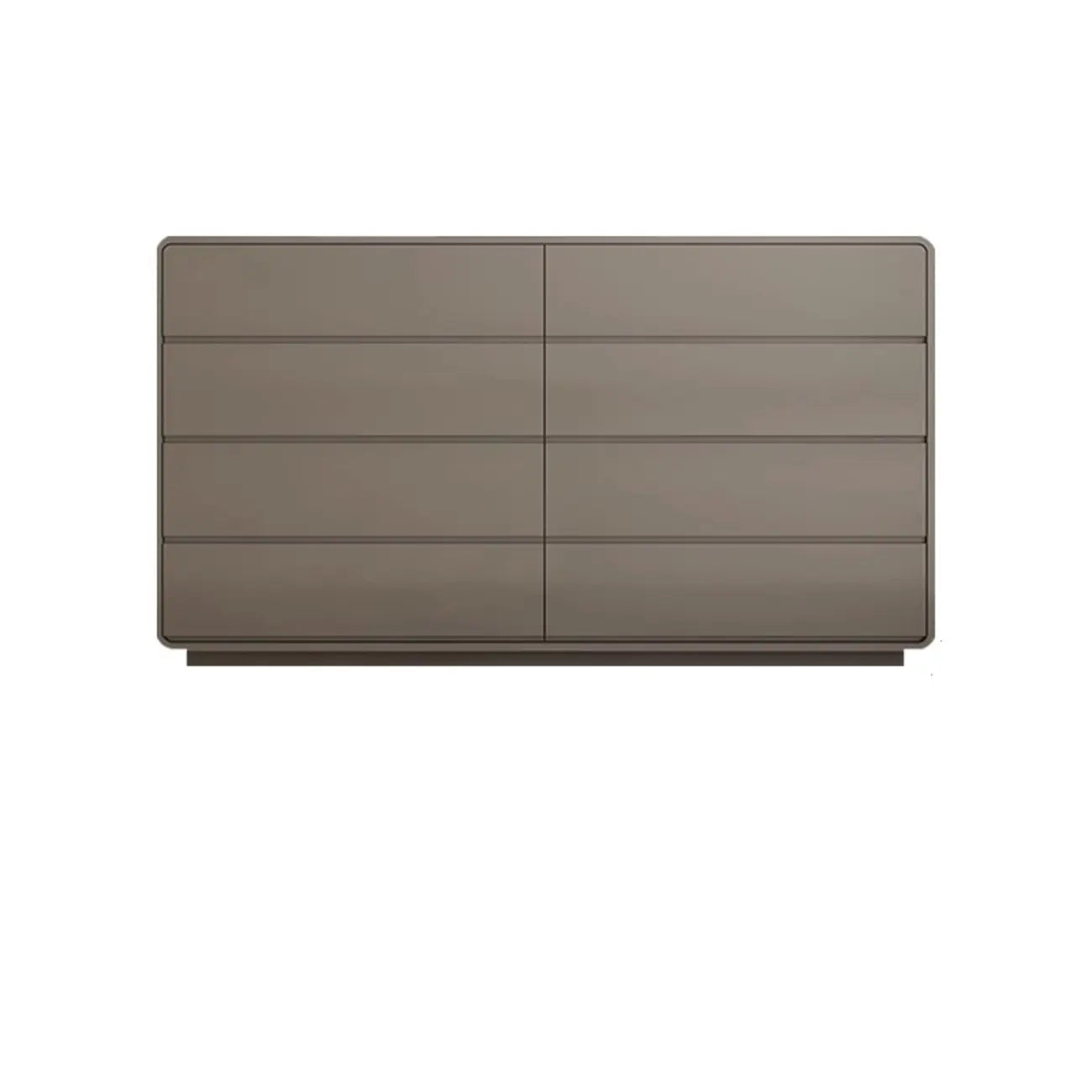 Commode double élégante en pin avec grand espace de rangement pour chambre à coucher