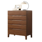 Commode contemporaine en bois laqué à 5 tiroirs