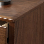 Commode contemporaine en bois laqué à 5 tiroirs