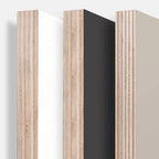 Meuble à chaussures d'entrée moderne en bois blanc avec façade rabattable