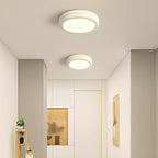 Plafonnier LED circulaire encastré à intensité variable pour salon