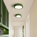 Plafonnier LED circulaire encastré à intensité variable pour salon