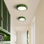 Plafonnier LED circulaire encastré à intensité variable pour salon