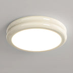 Plafonnier LED circulaire encastré à intensité variable pour salon
