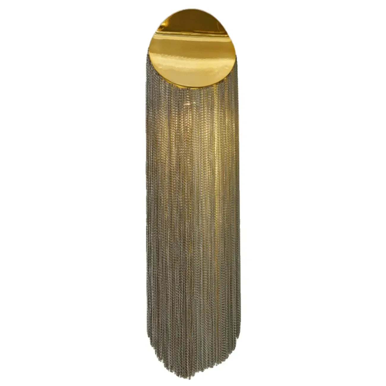 Applique murale de luxe en métal avec abat-jour en aluminium à lumière ambiante