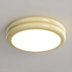 Plafonnier LED circulaire encastré à intensité variable pour salon