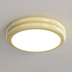 Plafonnier LED circulaire encastré à intensité variable pour salon